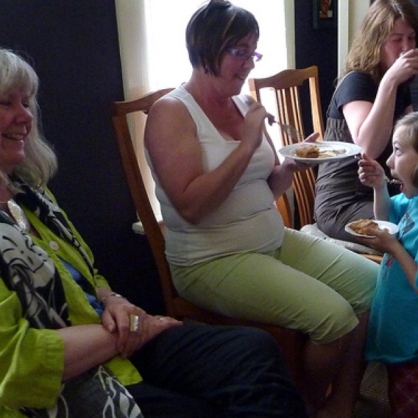 Helene, Colleen, Toni, and Maggie. 