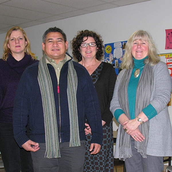 Laurel Whitley, Faculty, Capilano University; Karen Prins, Lecturer in Pedagogy and International Coordinator, University College Capital Frøbelseminariet, Denmark; Dr Ignacio Oacho, Department of Anthropology, Landivar University, Guatamala; Maria Laurid