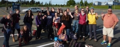 North Island Museum and their Communities Field School, 2016, ready to go!