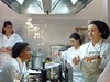 Paying close attention to Chef Marcella, Day 2, at Giglio Cooking School