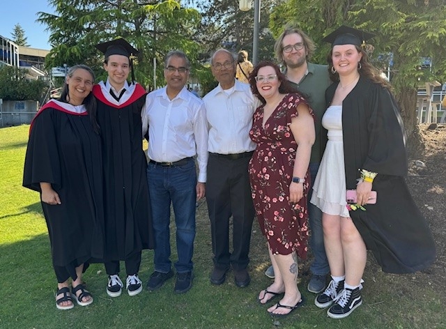 Alex Bhargava and Family Graduation 2025 Alex Bhargava 2025