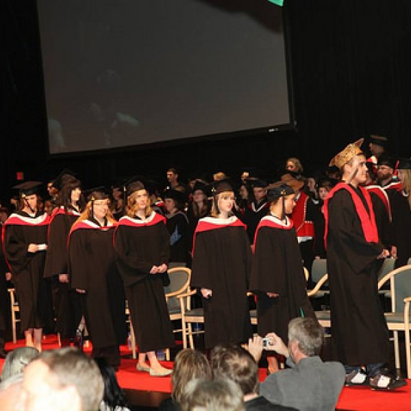 Alex, Kirsten, Jessica, Tamara, and Esme. Photo courtesy of VIU staff photographer. 