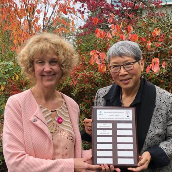 Dean Brimacombe & Dr. Imogene Lim, Dean's Award 2019