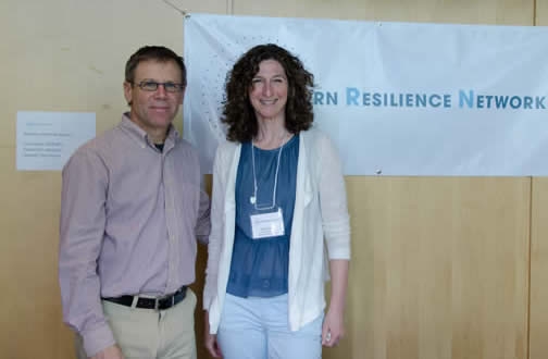 WRNC 2014 Keynote Speaker Michael Ungar with Ruth Kirson