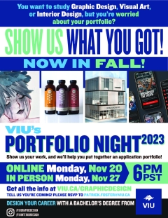 Portfolio Night Poster